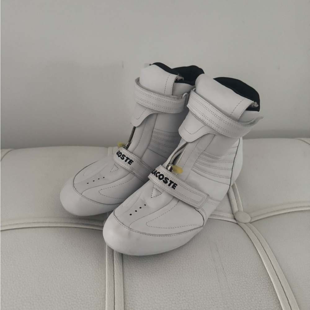 Lacoste Black High-Top Sneakers